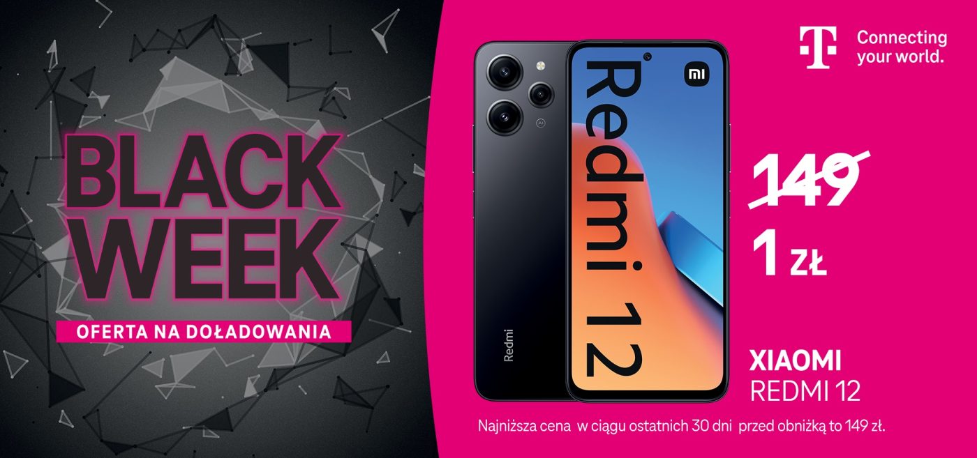 promocja Black Week 2023 T-Mobile