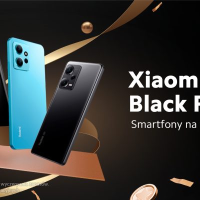 promocja na smartfony Xiaomi na Black Friday 2023