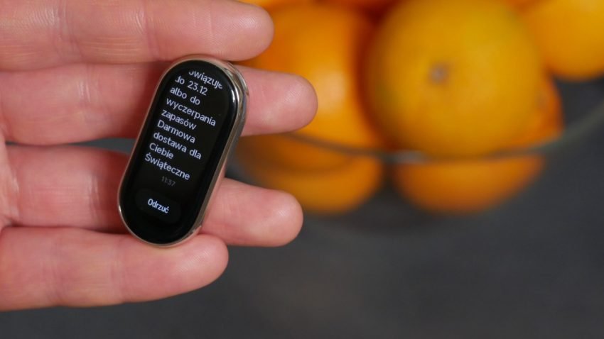 Xiaomi Smart Band 8 / fot. Kacper Żarski (Tabletowo.pl)