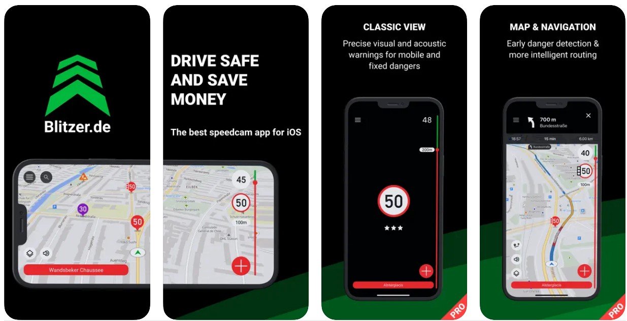 Blitzer.de PRO Apple App store