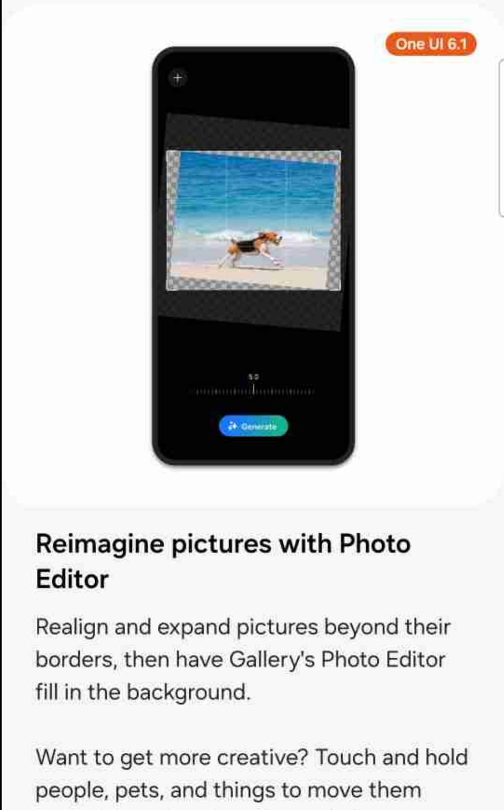 Samsung One UI 6.1 funkcje