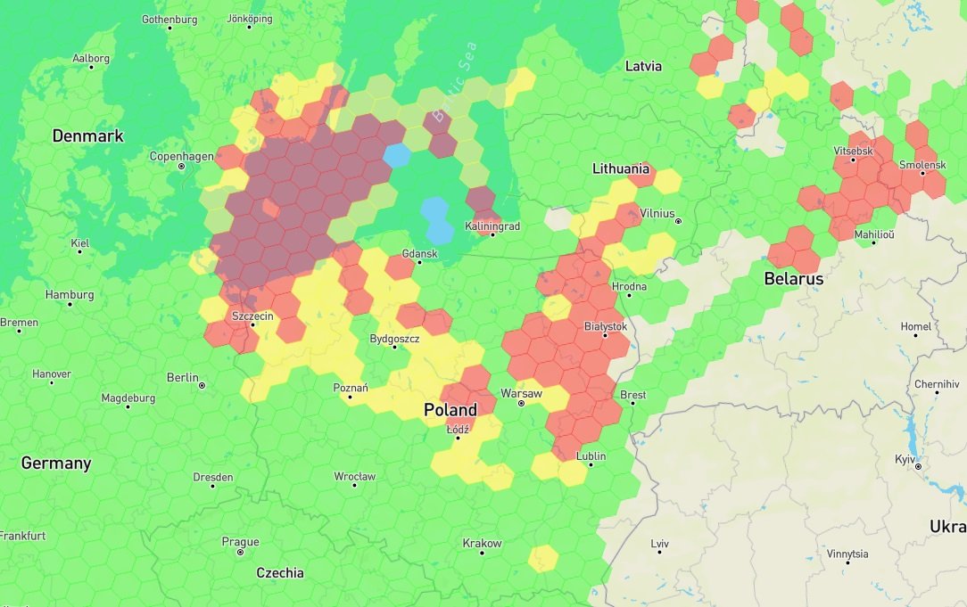 problemy z działaniem GPS w Polsce grudzień 2023 roku