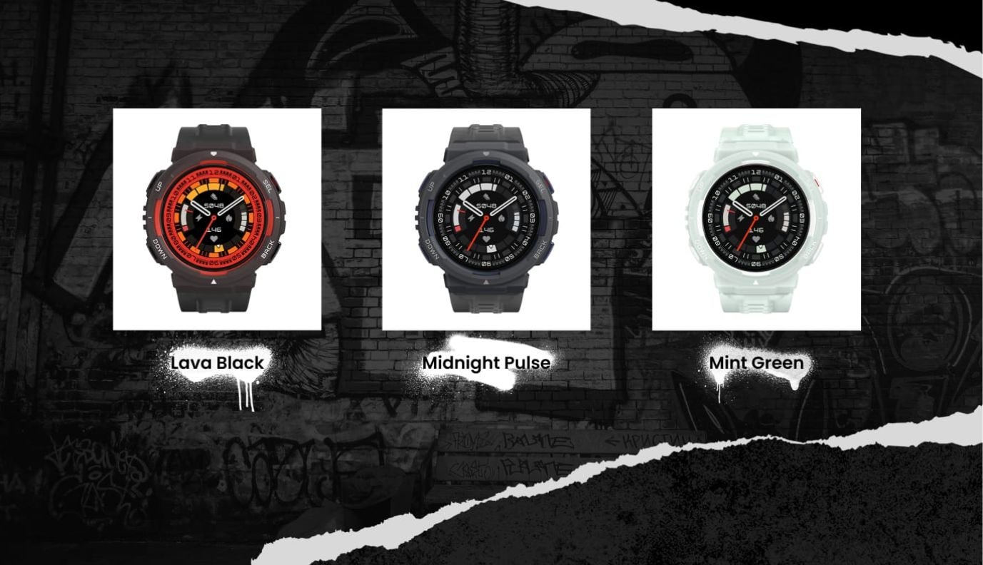 Amazfit active edge smartwatch