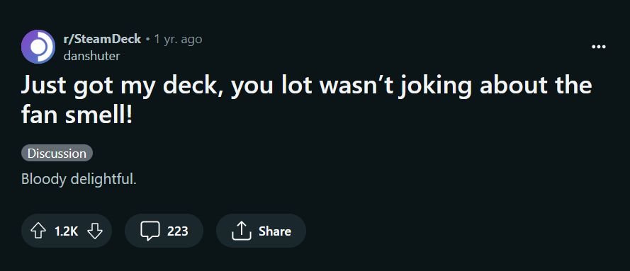 steam deck zapach zrzut ekranu