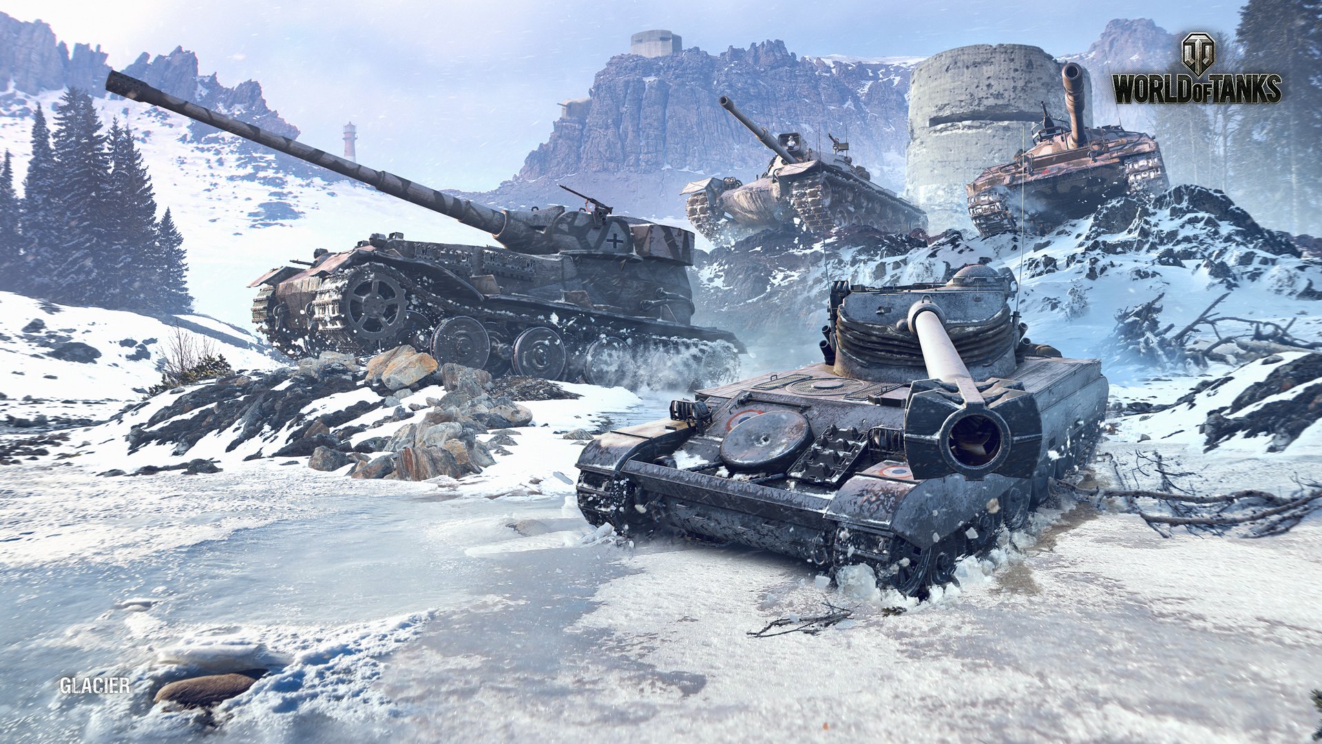 World of tanks grafika zimowa