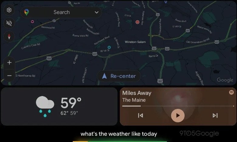 Android Auto Asystent Google