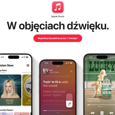 Apple Music strona główna fot. Tabletowo.pl