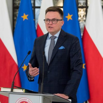 Marszałek Sejmu RP Szymon Hołownia