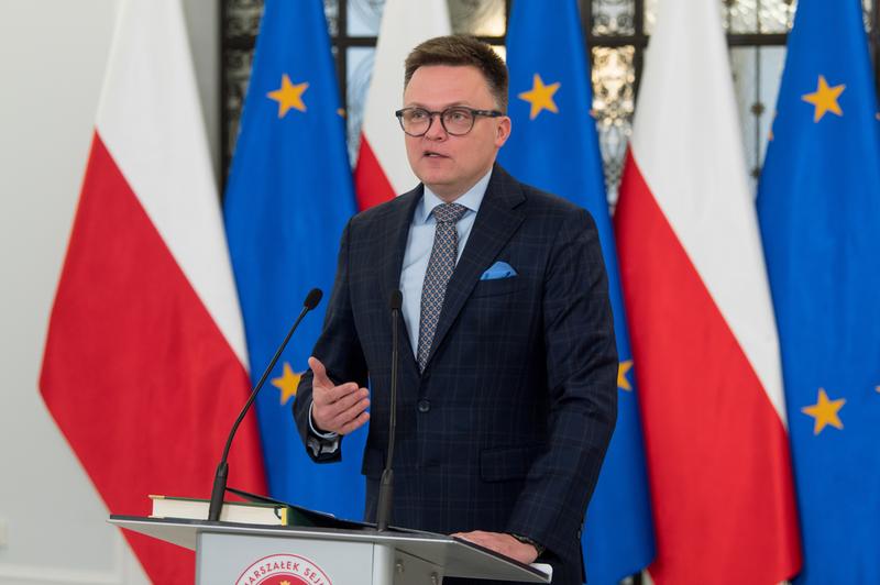 Marszałek Sejmu RP Szymon Hołownia