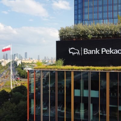 Bank Pekao Tower ul. Żubra 1 logo