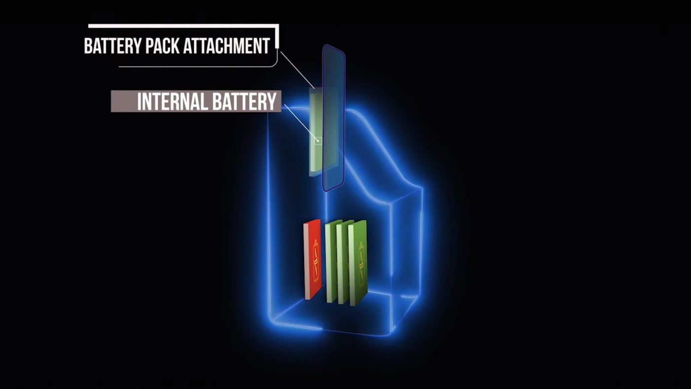 Swapery wymiana baterii akumulatora w smartfonie
