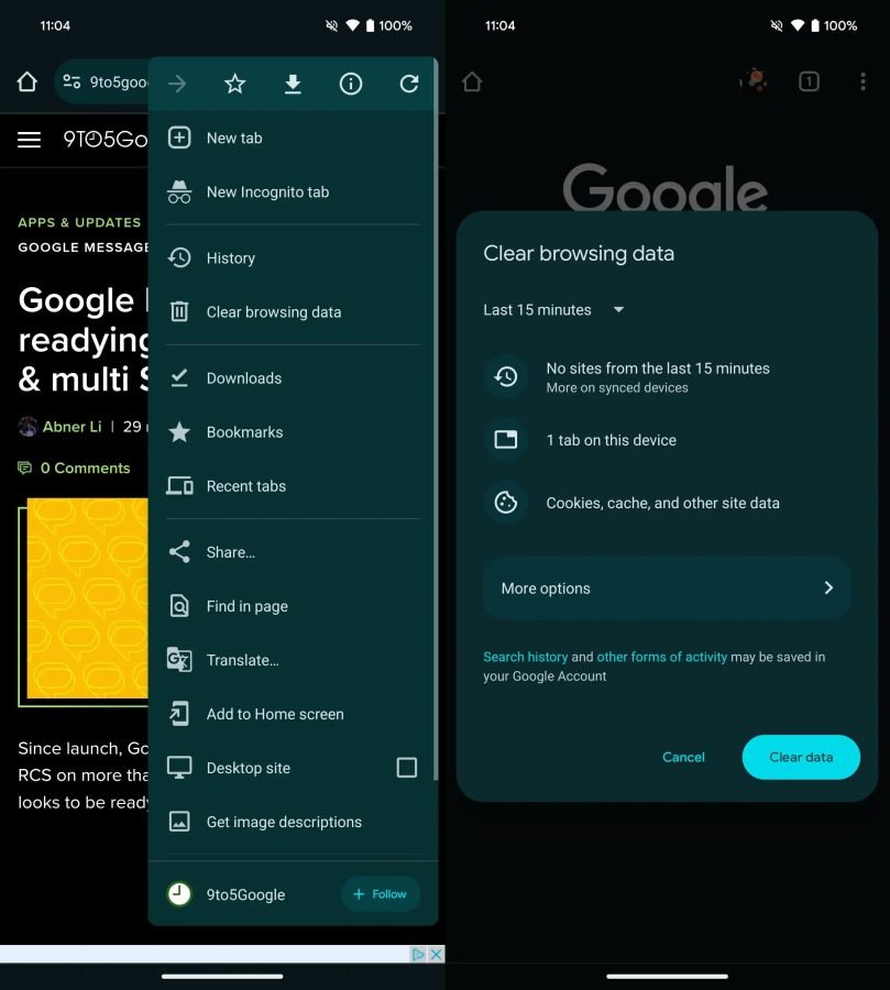 Google Chrome Android
