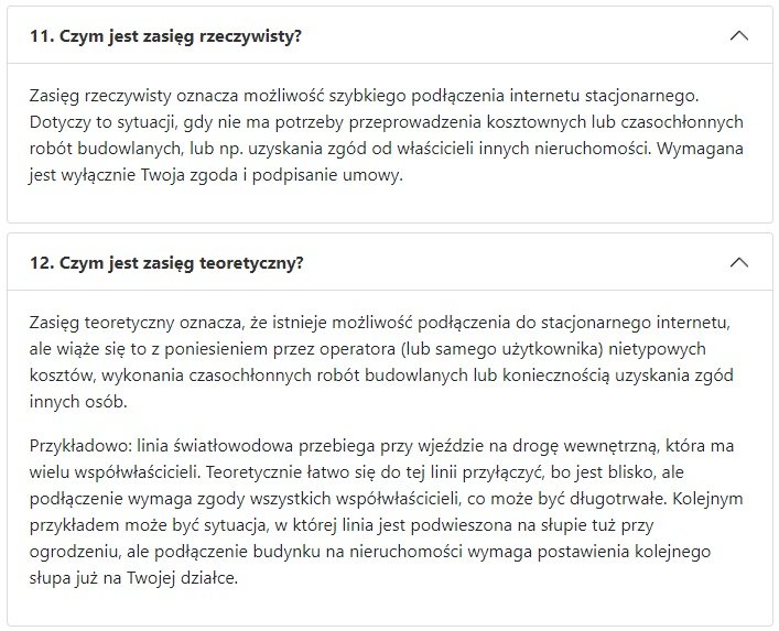 internet.gov.pl zasięg rzeczywisty zasięg teoretyczny fot. Tabletowo.pl