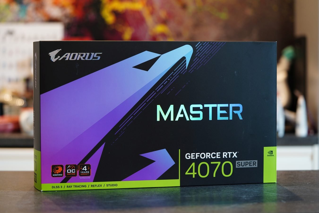 Gigabyte GeForce RTX 4070 SUPER AORUS MASTER 12GB GDDR6X