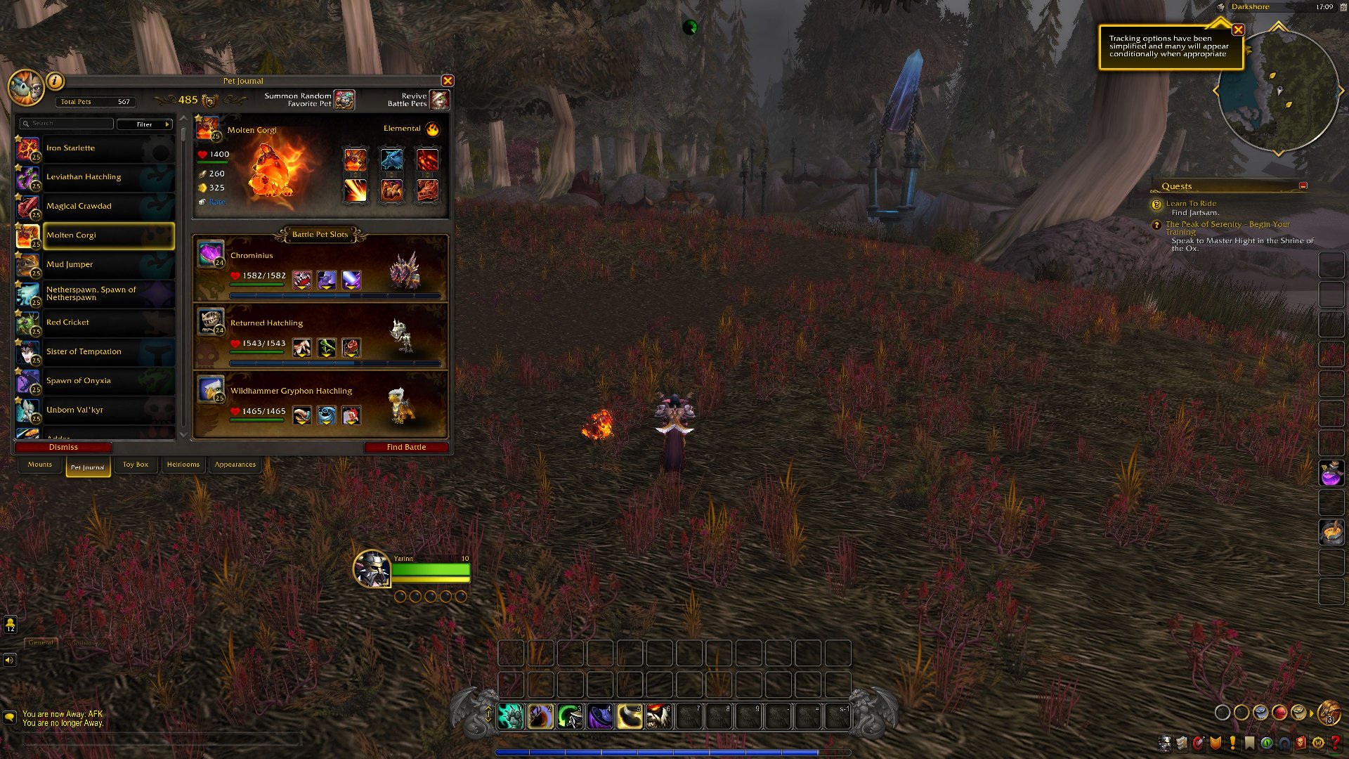 world of warcraft battle pets