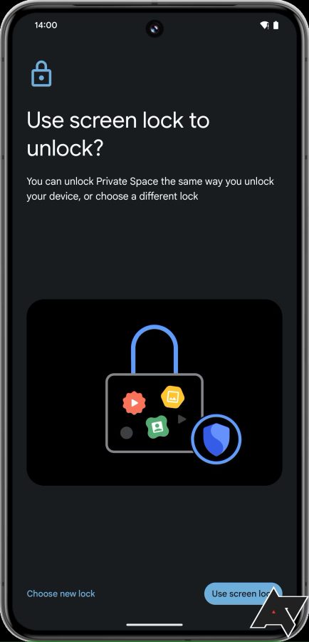 Android 15 Private Space