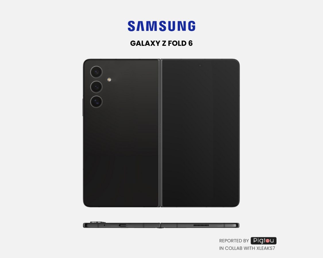 składany smartfon Samsung Galaxy Z Fold 6 render patent