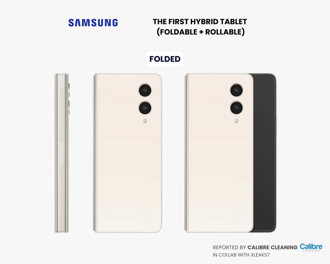 Samsung składany rozsuwany smartfon patent