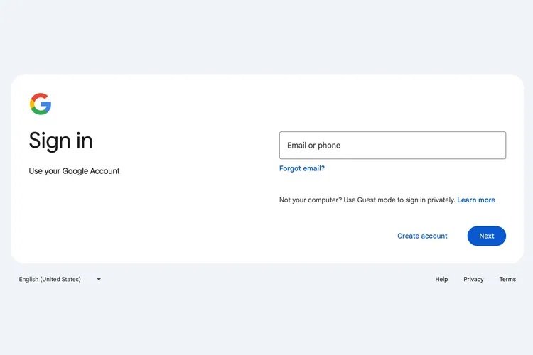 google strona logowania nowa