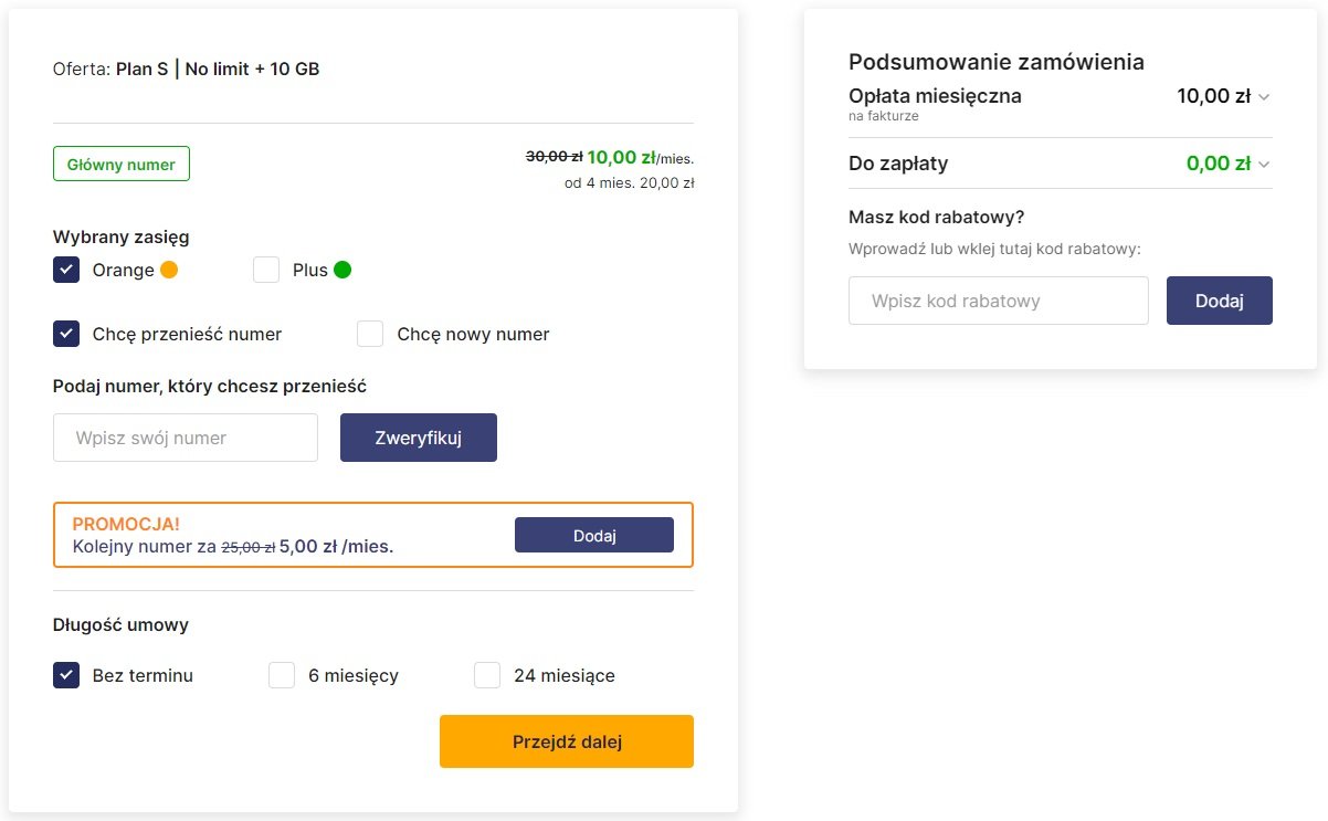 lajt mobile abonament przeniesienie numeru oferta fot. Tabletowo.pl