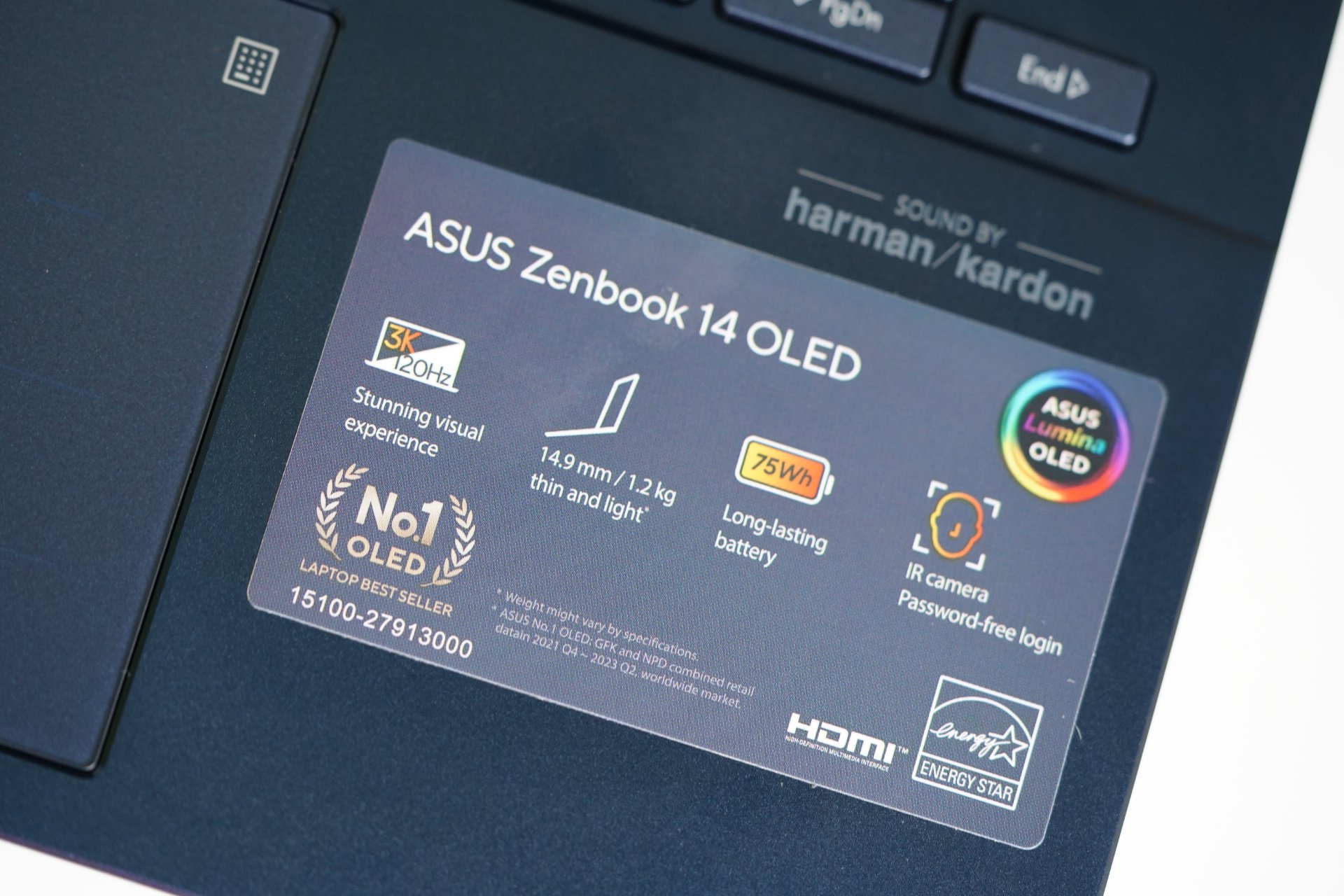Asus Zenbook 14 OLED UX3405MA