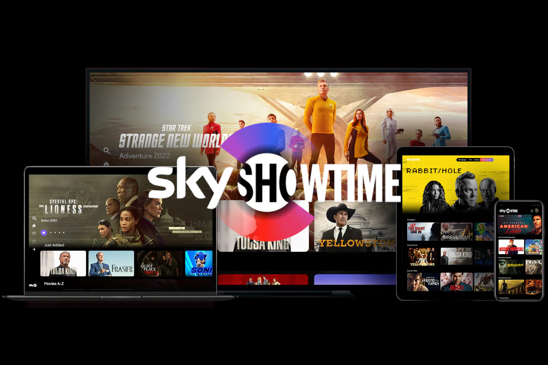 SkyShowtime - VOD na różne urządzenia