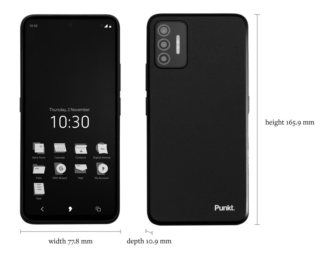 smartfon Punkt. MC02 smartphone