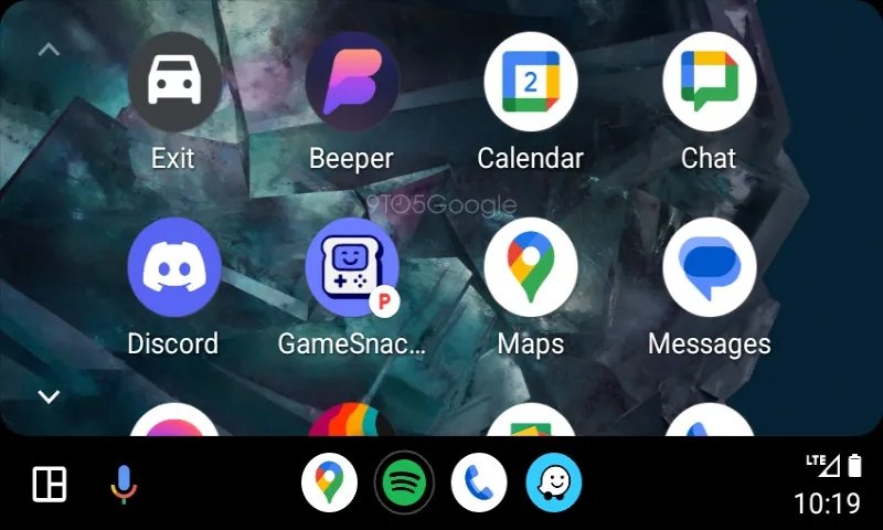 Android Auto nowy wskaźnik P