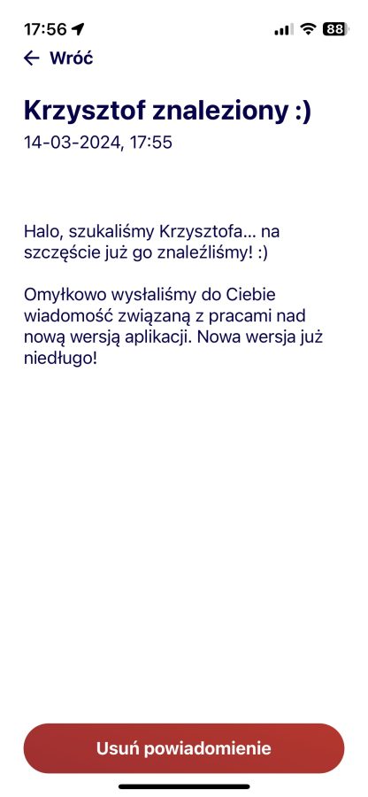 Poczta Polska aplikacja Pocztex Mobile powiadomienie fot. Tabletowo.pl