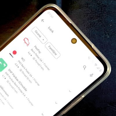 bankowość mobilna Google Play