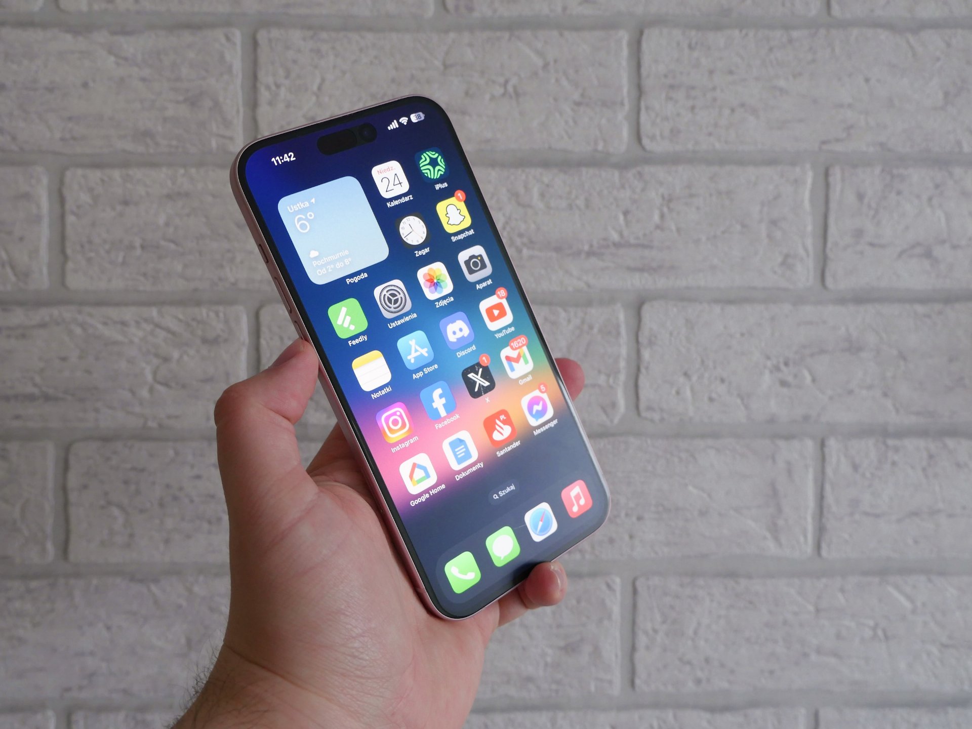 smartfon iPhone 15 plus matowa folia
