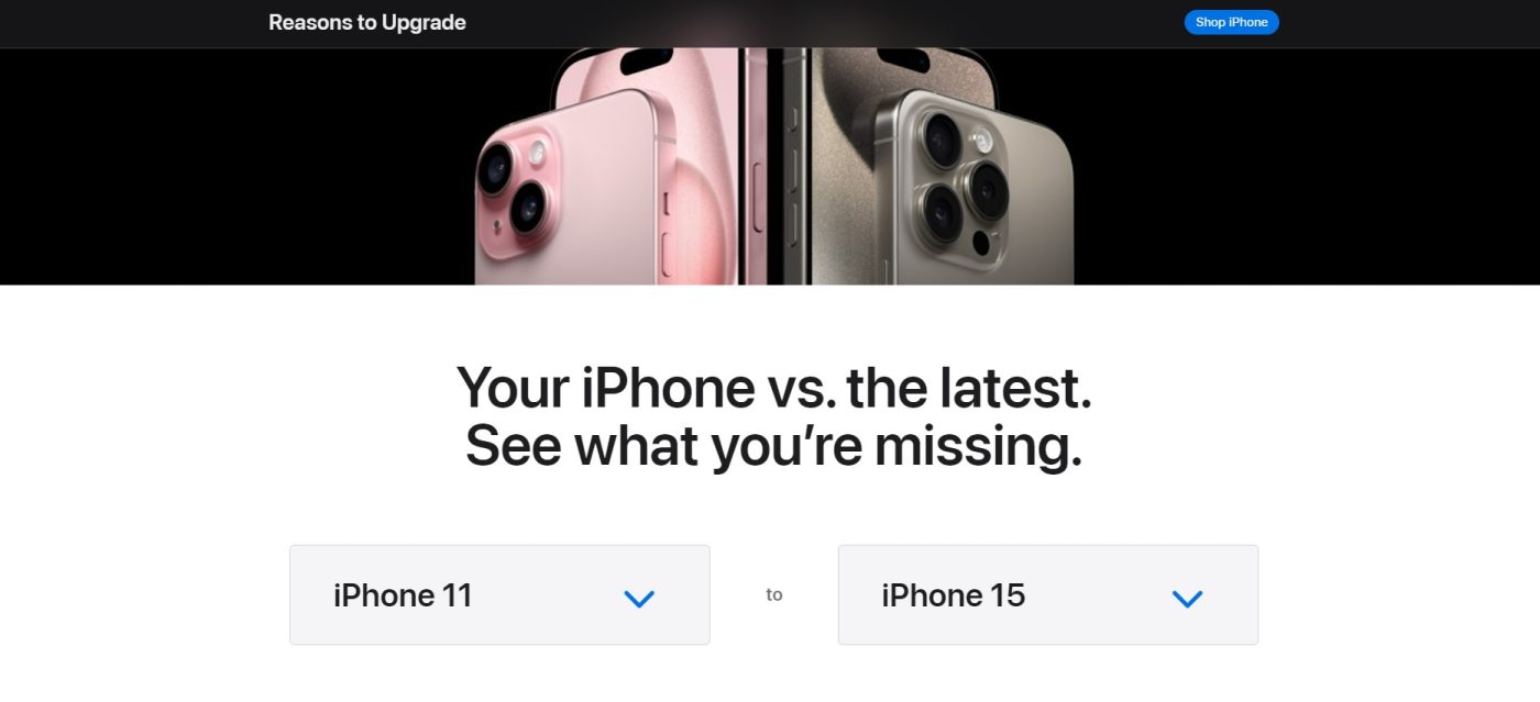 iPhone 15 Apple strona internetowa dlaczego warto zmienić smartfon