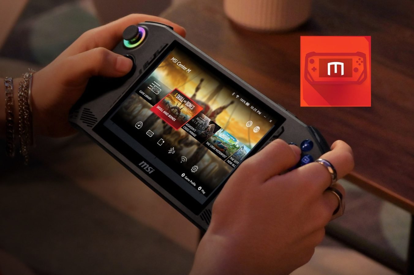 konsola handheld msi claw