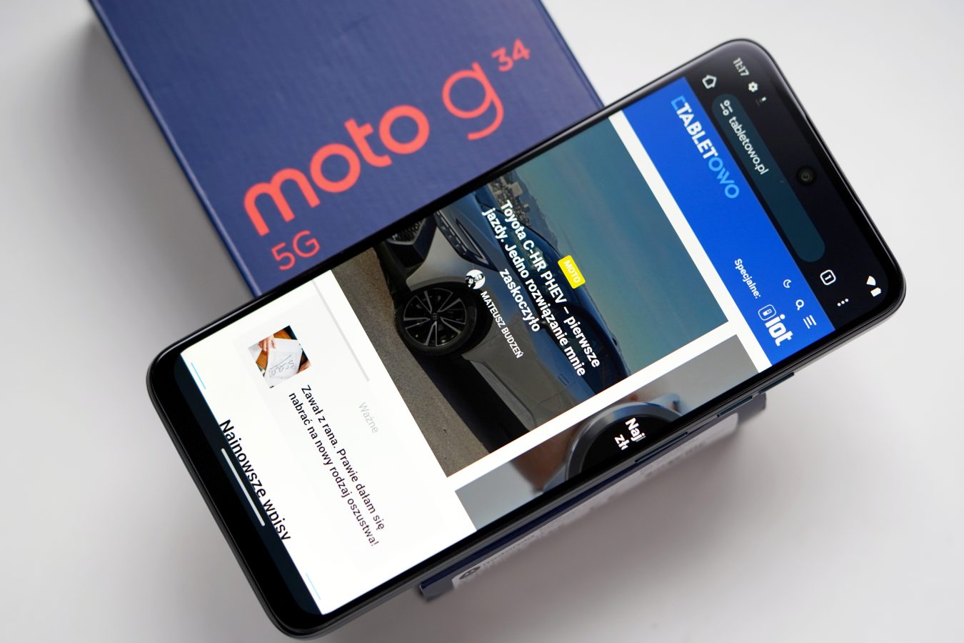 smartfon Motorola Moto G34 5G