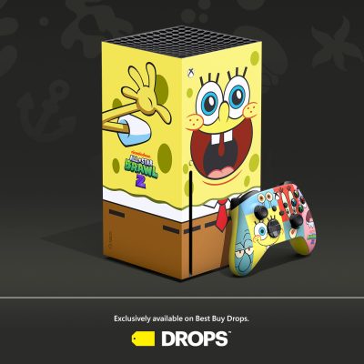 Xbox Series X w edycji limitowanej Spongebob Kanciastoporty