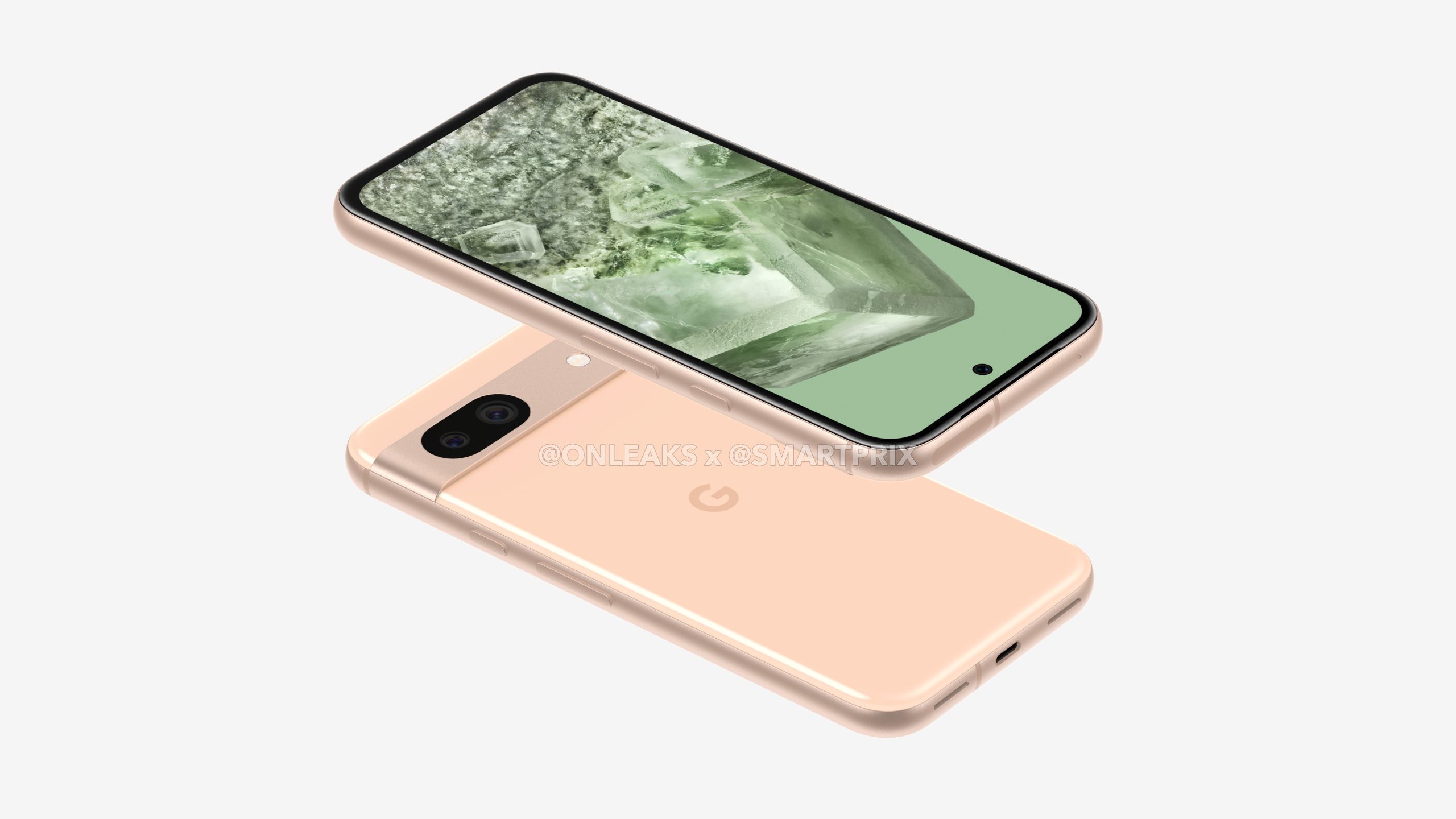 smartfon Google Pixel 8a smartphone render