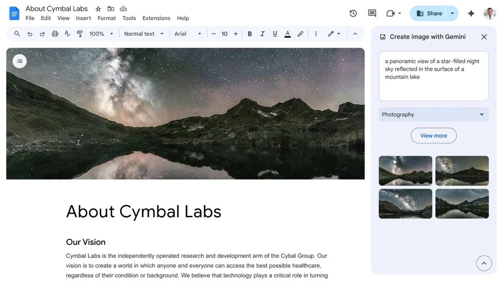 Google Workspace Docs Dokumenty Google Cloud Next '24