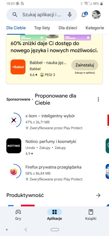 Google Play jednoczesne pobieranie dwóch aplikacji