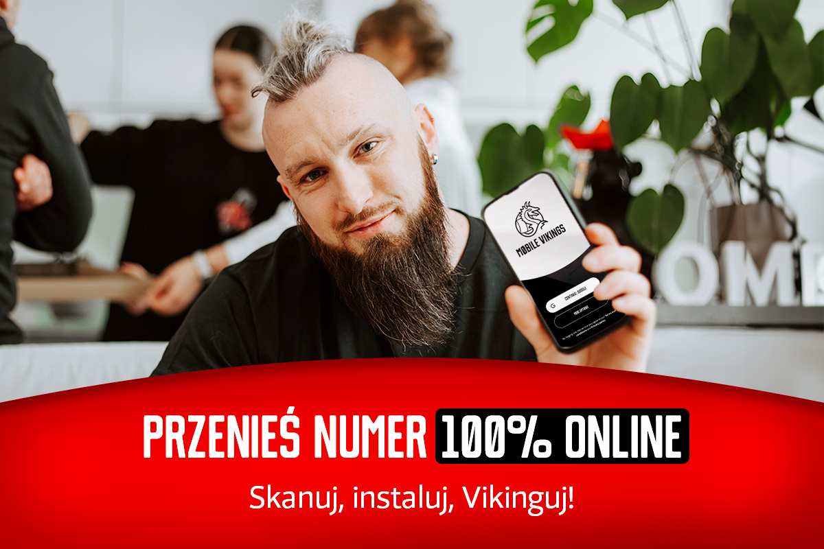 mobile vikings grafika 100% online przenoszenie numeru