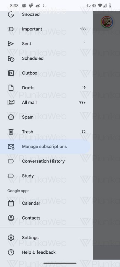 nowość Google Gmail zarządzanie subskrypcjami