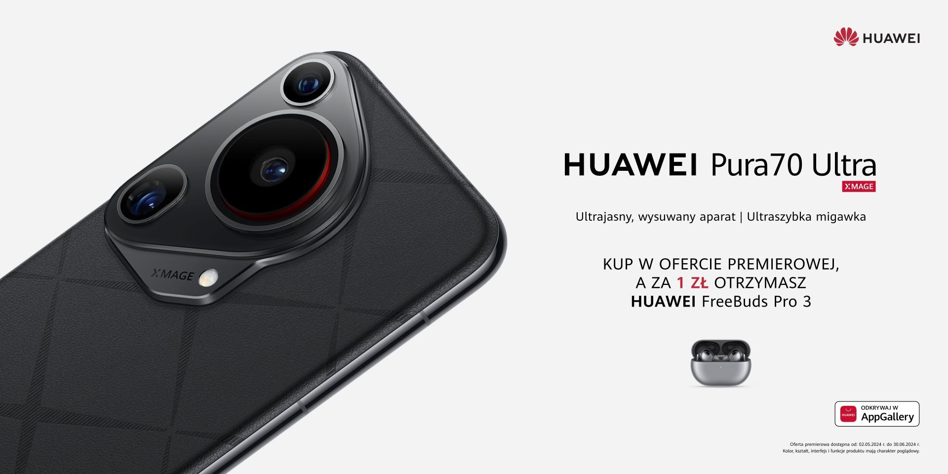 Huawei Pura 70 Ultra w Polsce - promocja