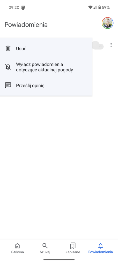 Aplikacja Google