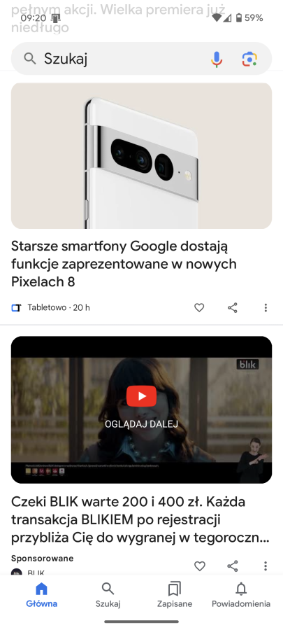 Aplikacja Google