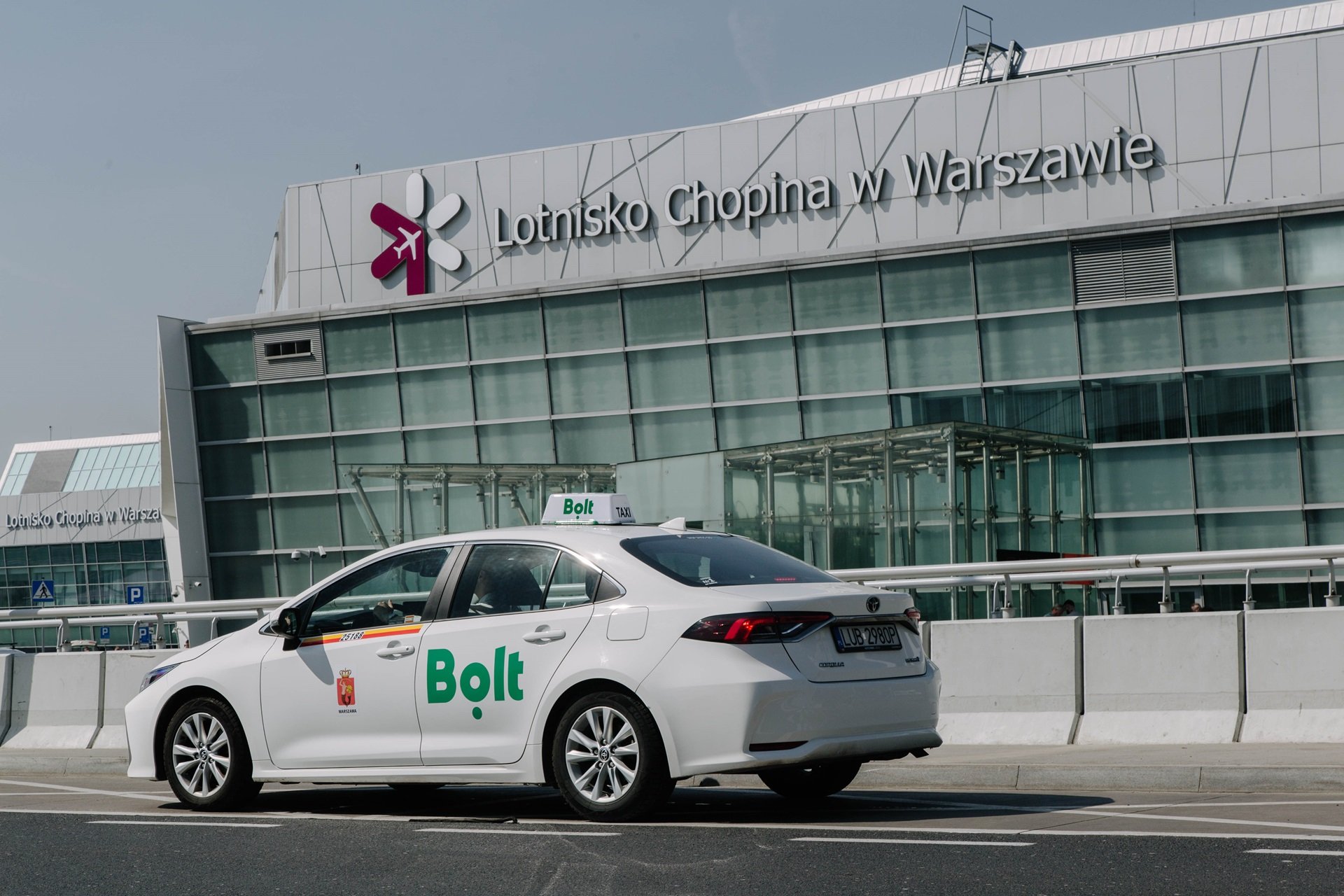 bolt lotnisko chopina chopin airport