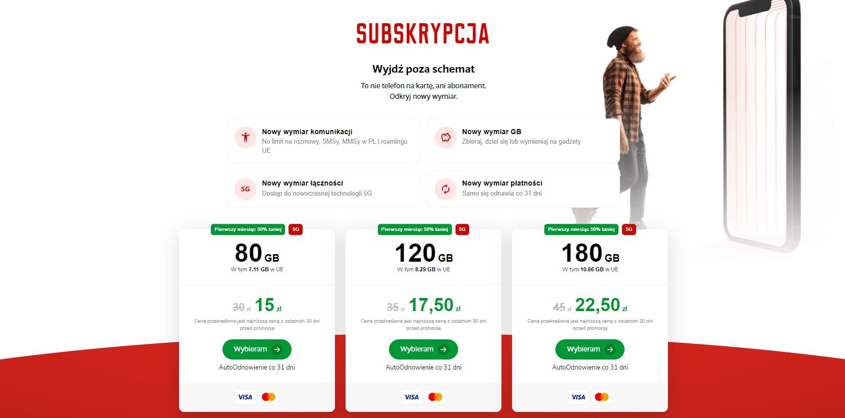Plany subskrypcyjne w Mobile Vikings