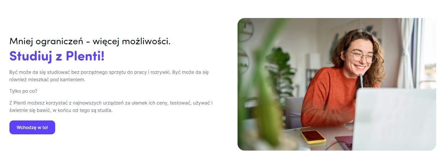 Plenti dla studentów