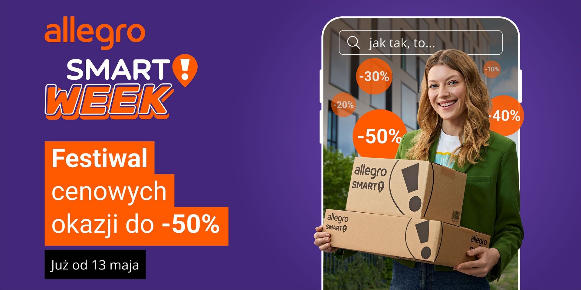 promocja Allegro Smart! Week od 13 maja 2024 roku