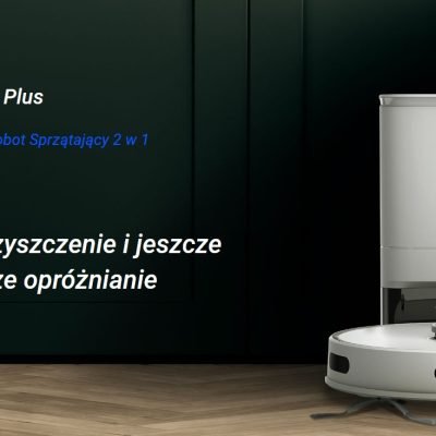 Robot sprzątający Ezviz RE4 Plus trafia do sklepu Biedronka Home