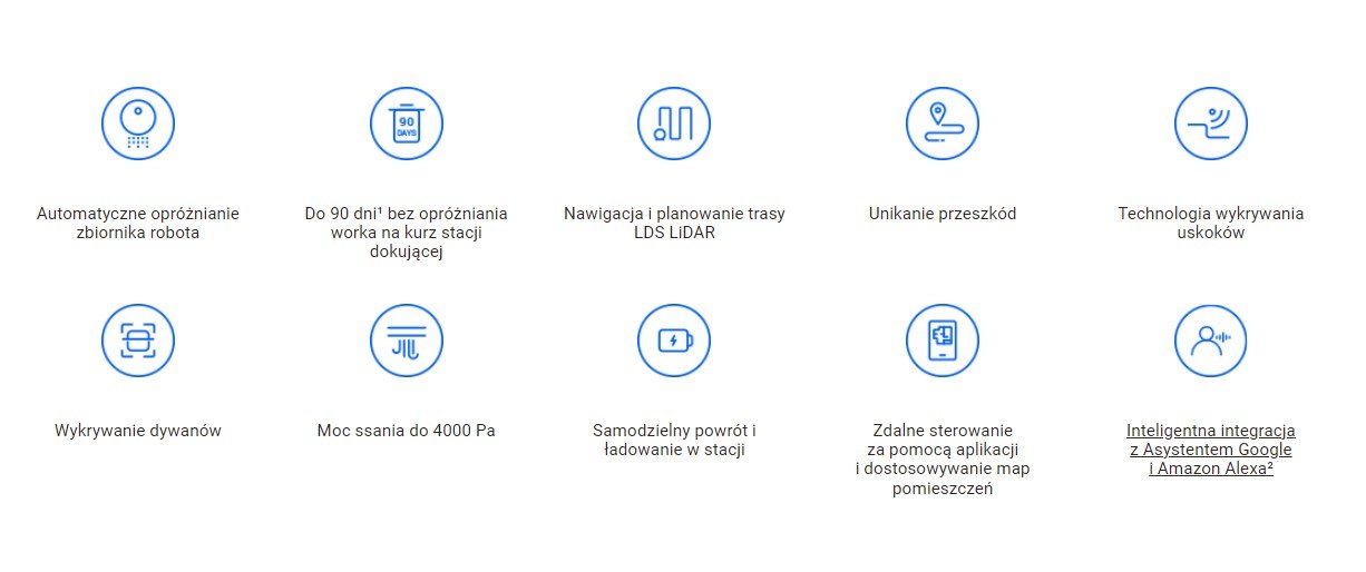 Robot sprzątający Ezviz RE4 Plus trafia do sklepu Biedronka Home