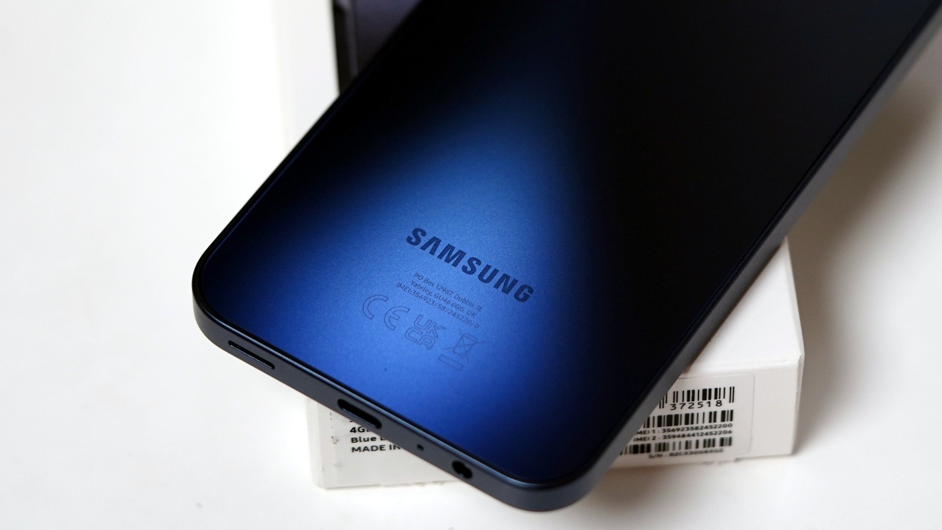 Samsung logo (Galaxy A15 5G)
